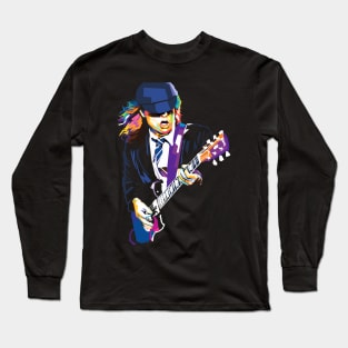 Angus Young Long Sleeve T-Shirt